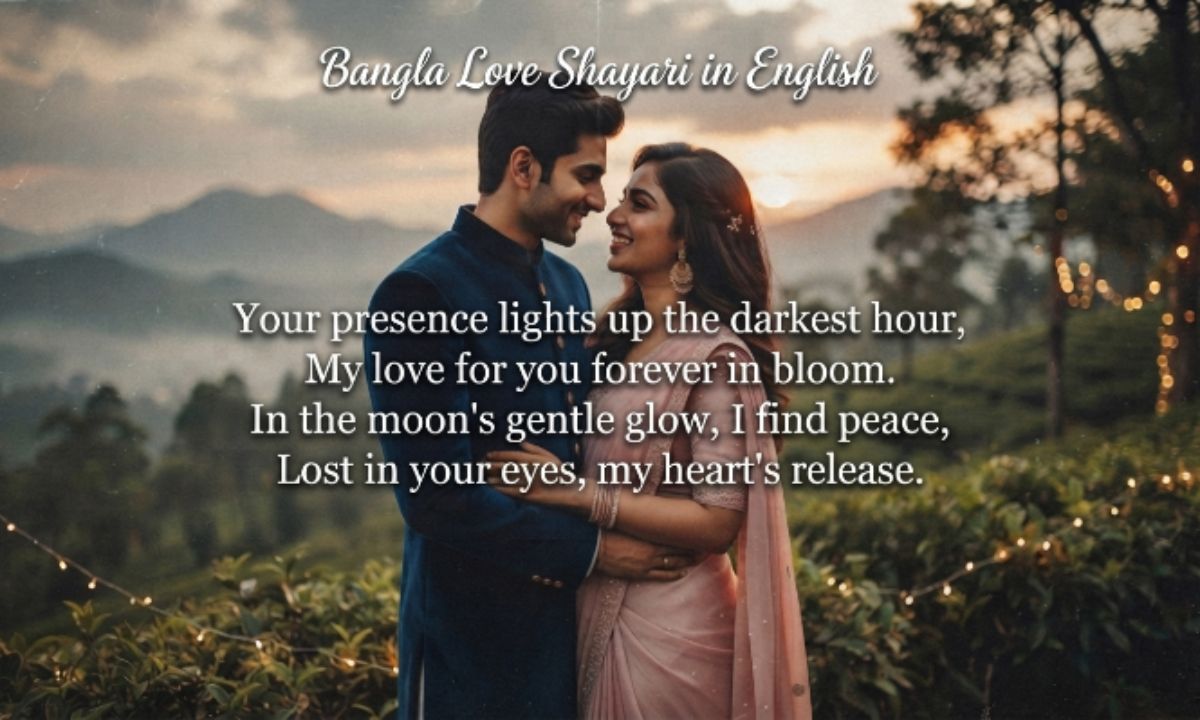 Bangla shayari love in English