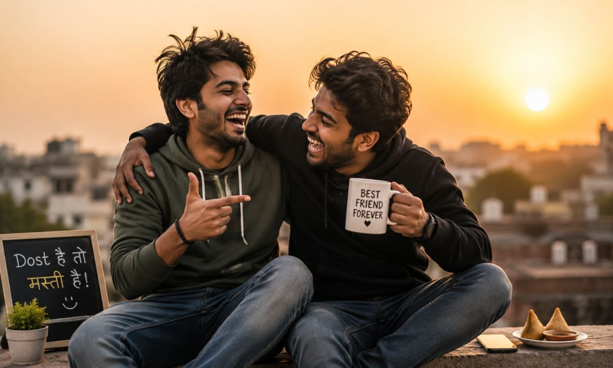 2 Line Funny Dosti Shayari in Hindi