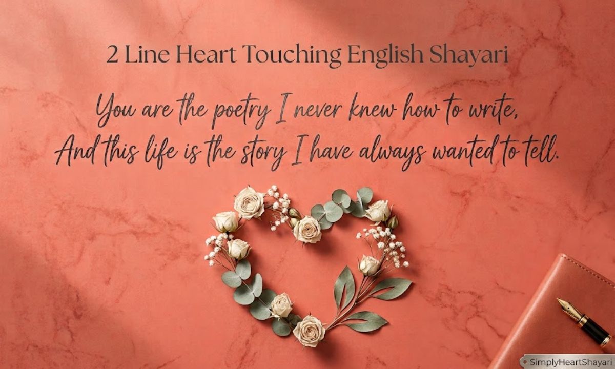 2 Line Heart Touching English Shayari