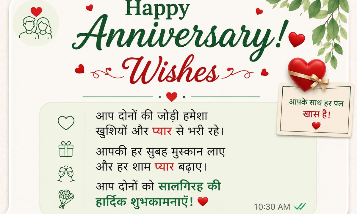Anniversary Wishes Shayari 