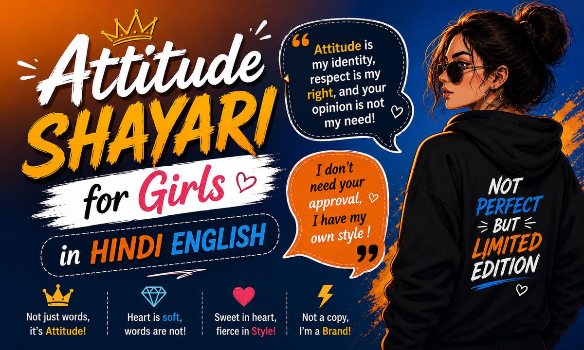 Attitude Shayari for Girls in Hindi