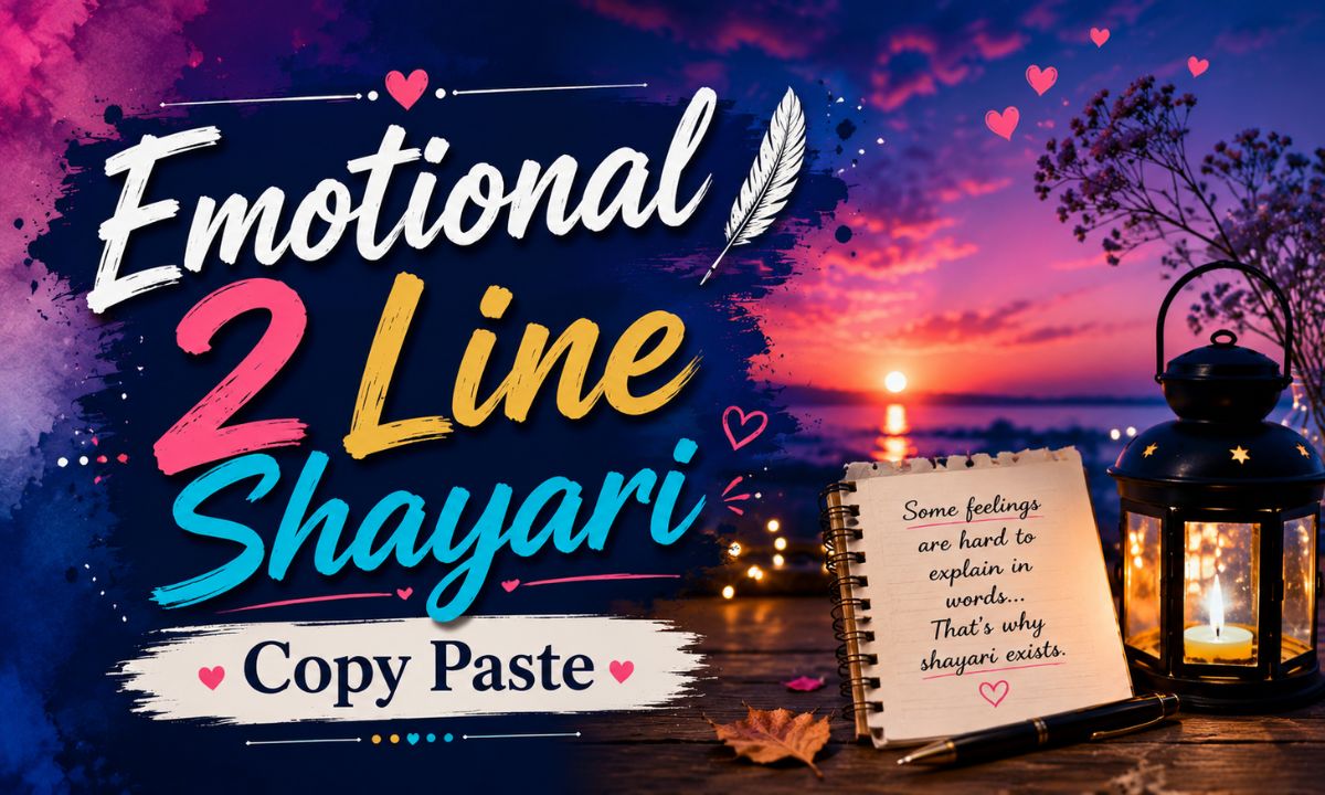 Emotional 2 Line Shayari Copy Paste