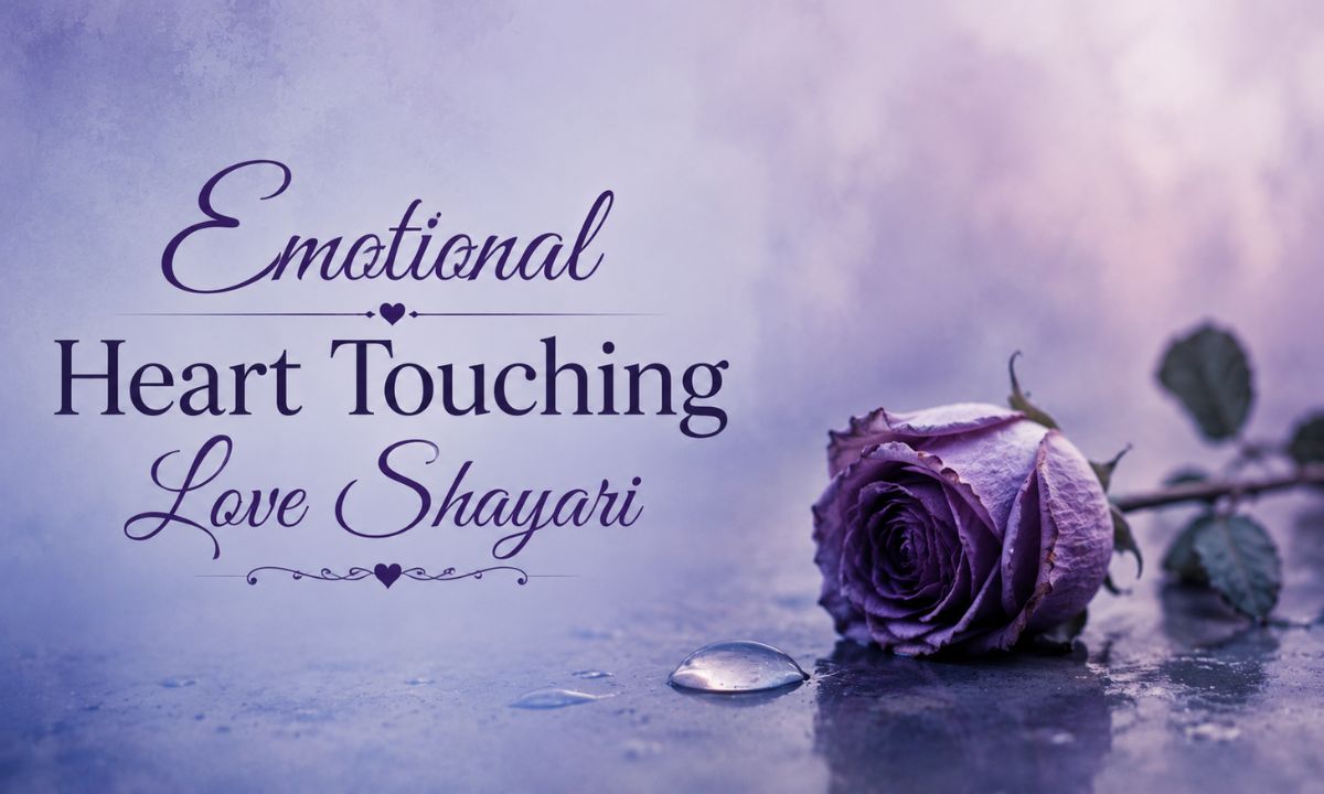 Emotional Heart Touching Love Shayari