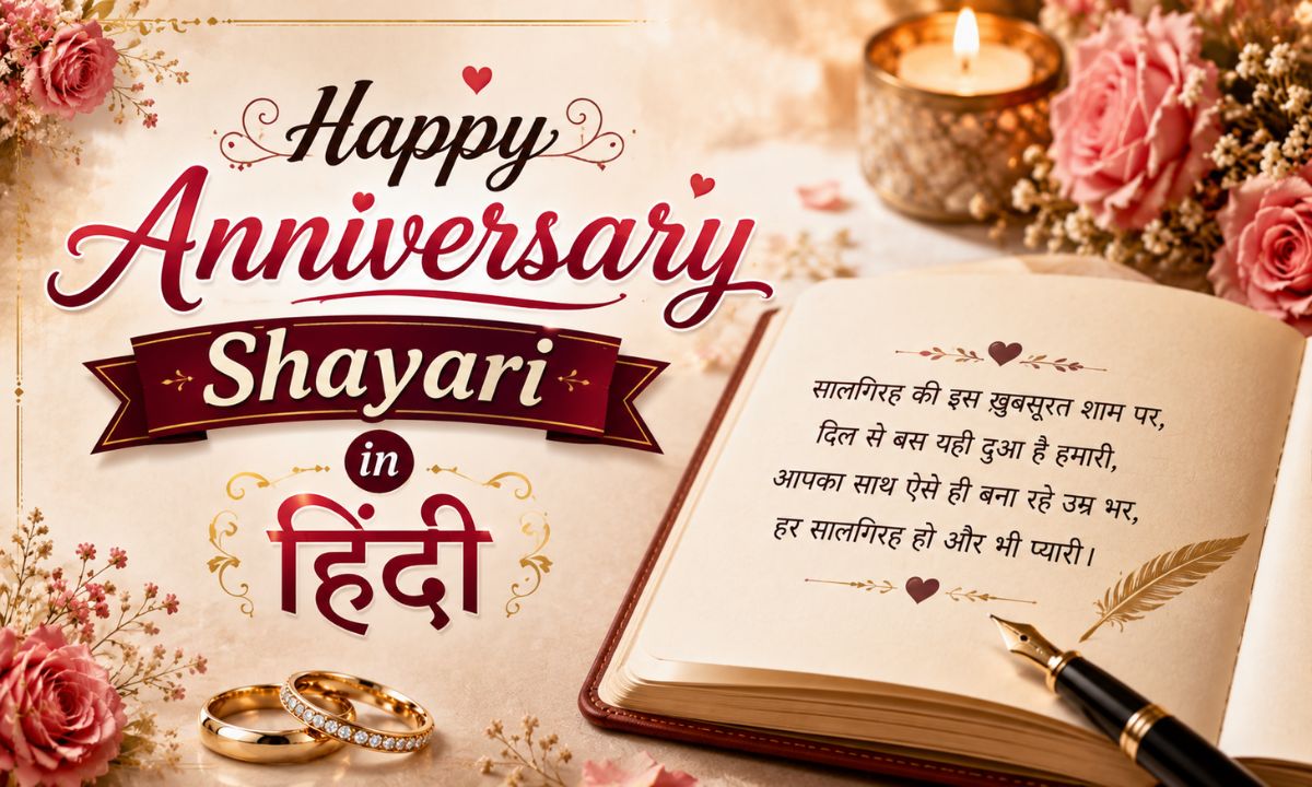 Happy Anniversary Shayari in Hindi_