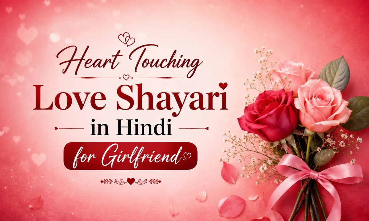 Heart Touching Love Shayari in Hindi for Girlfriend