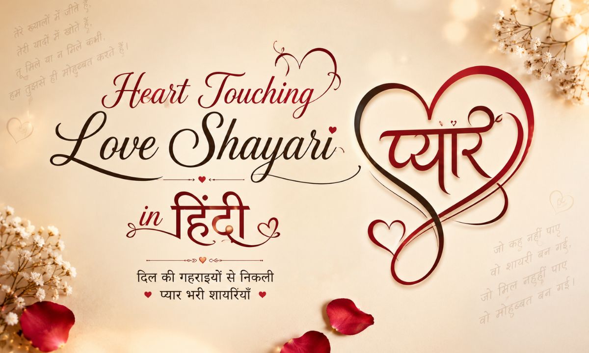 Heart Touching Love Shayari