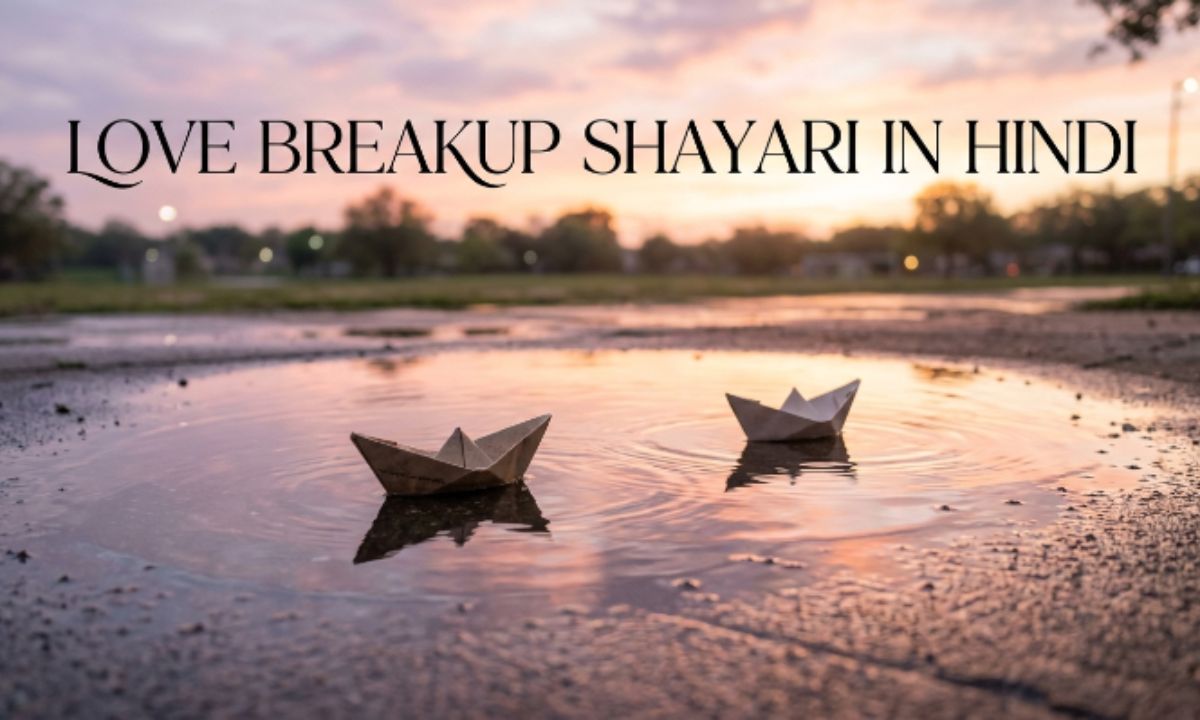 Love Breakup Shayari in Hindi