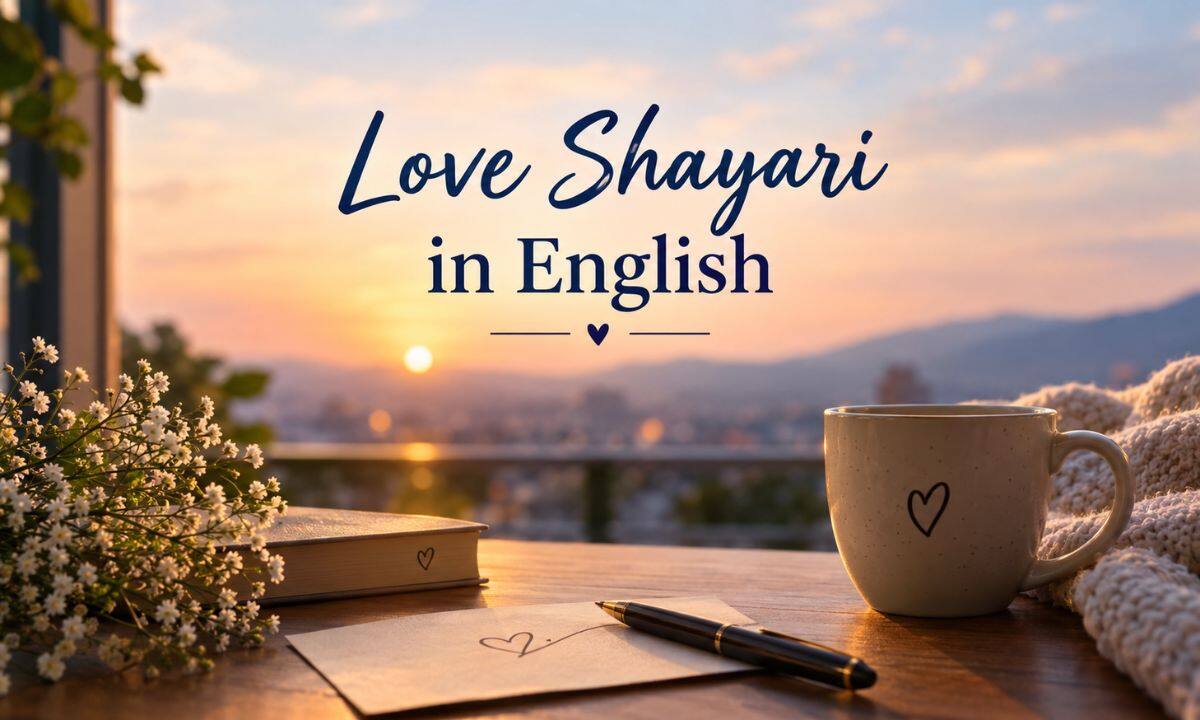 Love Shayari in English