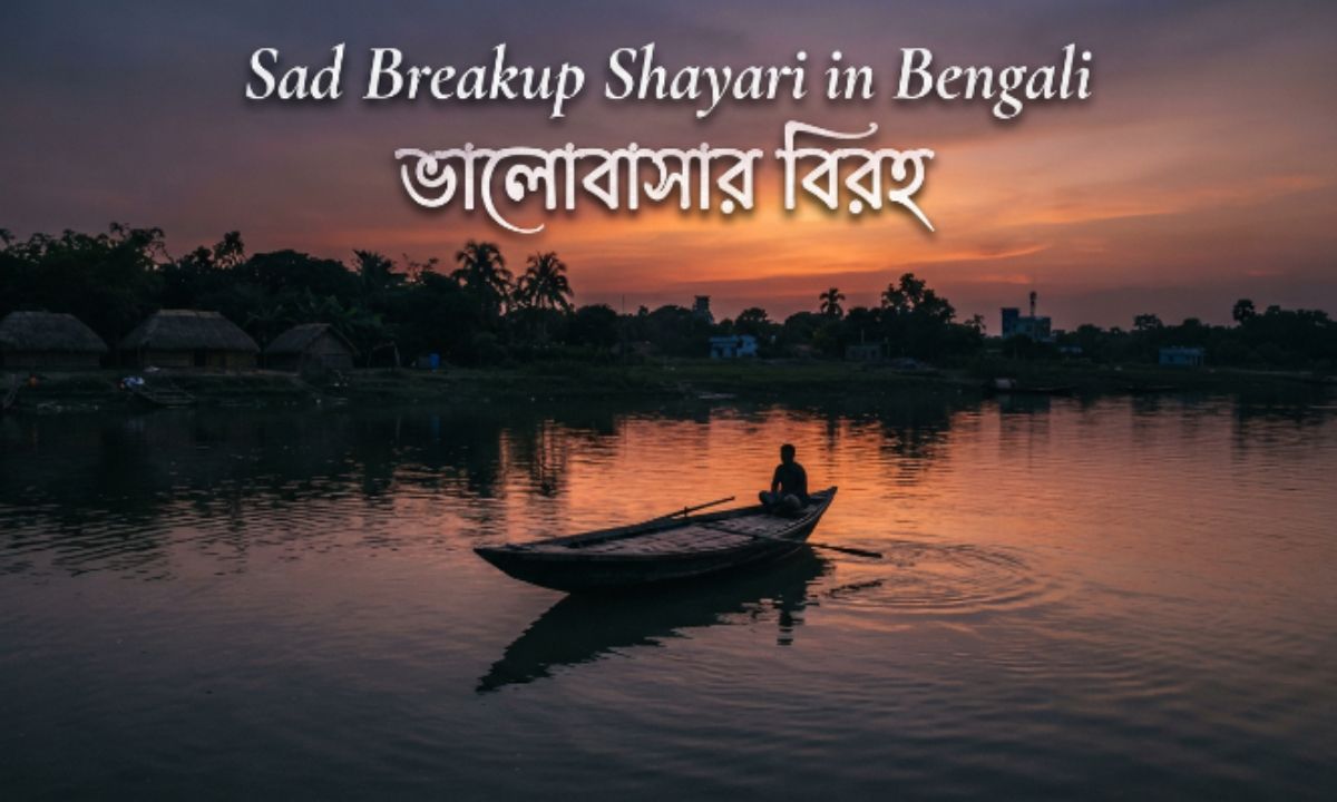 Sad Breakup Shayari in Bengali