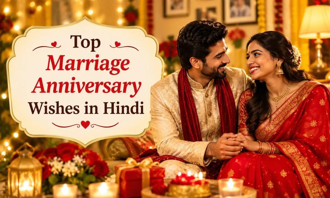 Top Marriage Anniversary Wishes in Hindi