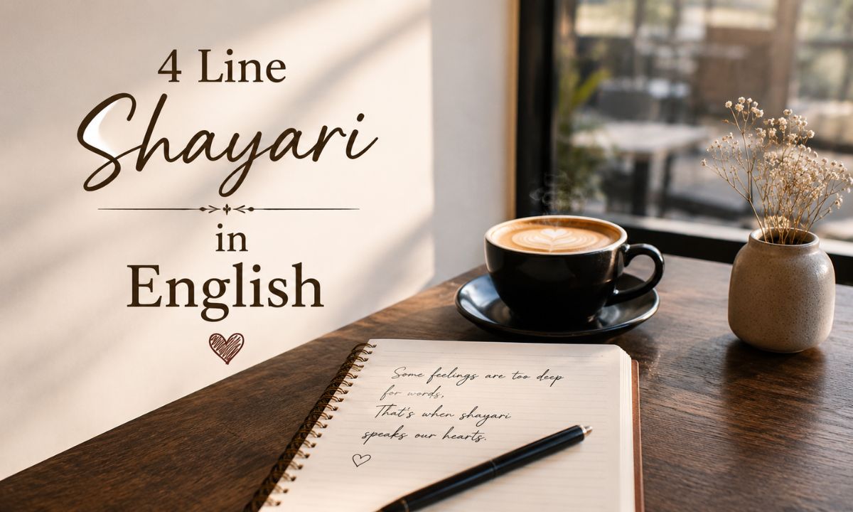 4 Line Shayari in English