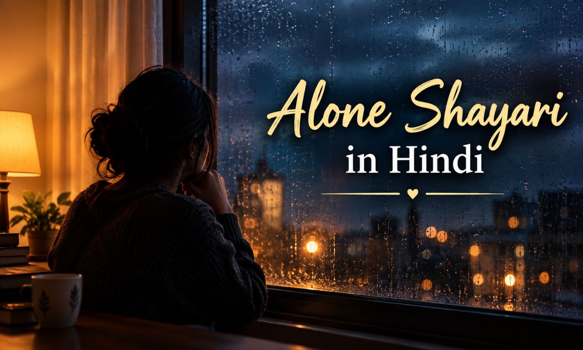 Alone Shayari