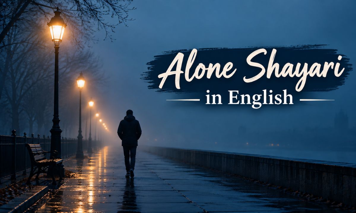 Alone Shayari in English