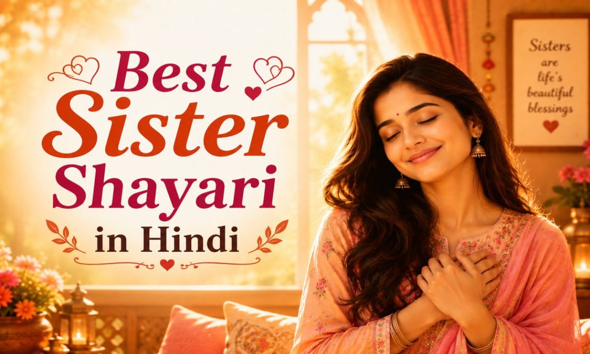 Best Sister Shayari in Hindi