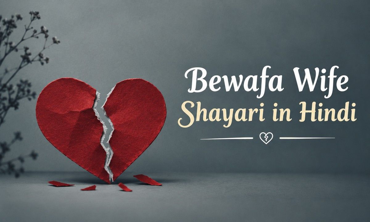 Bewafa Wife Shayari in Hindi