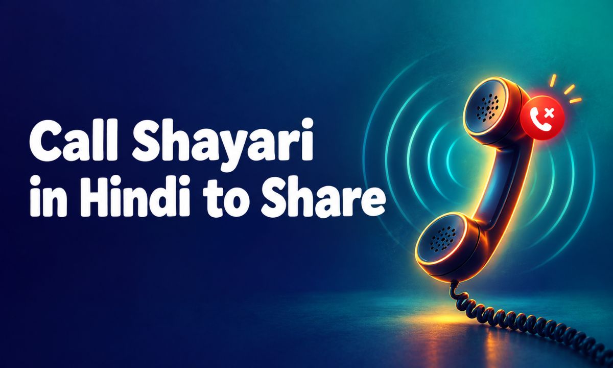 Call Shayari in Hindi to Share