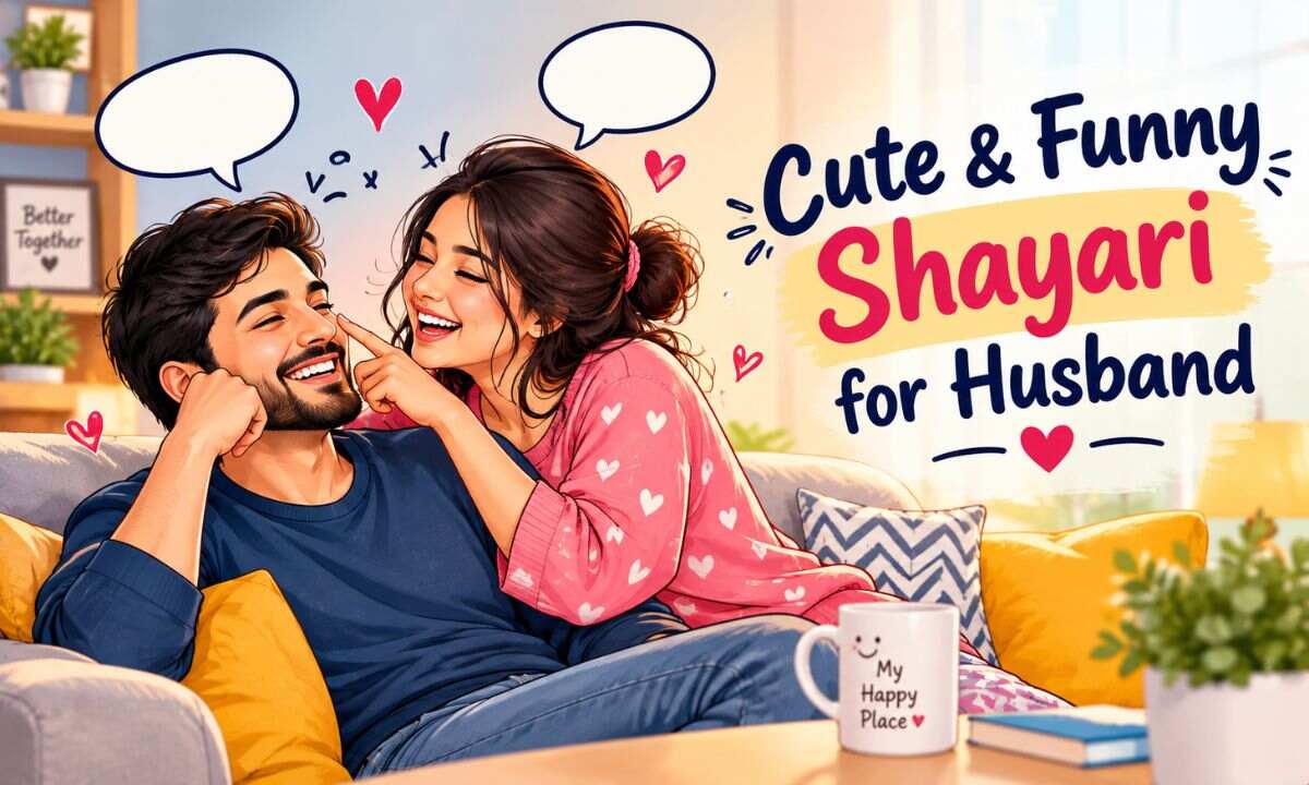 Cute & Funny Shayari for Husband