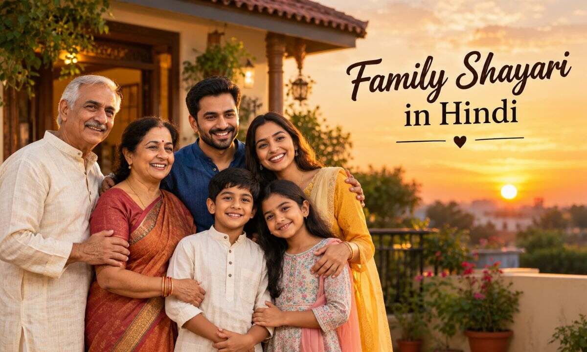 Family Shayari in Hindi 