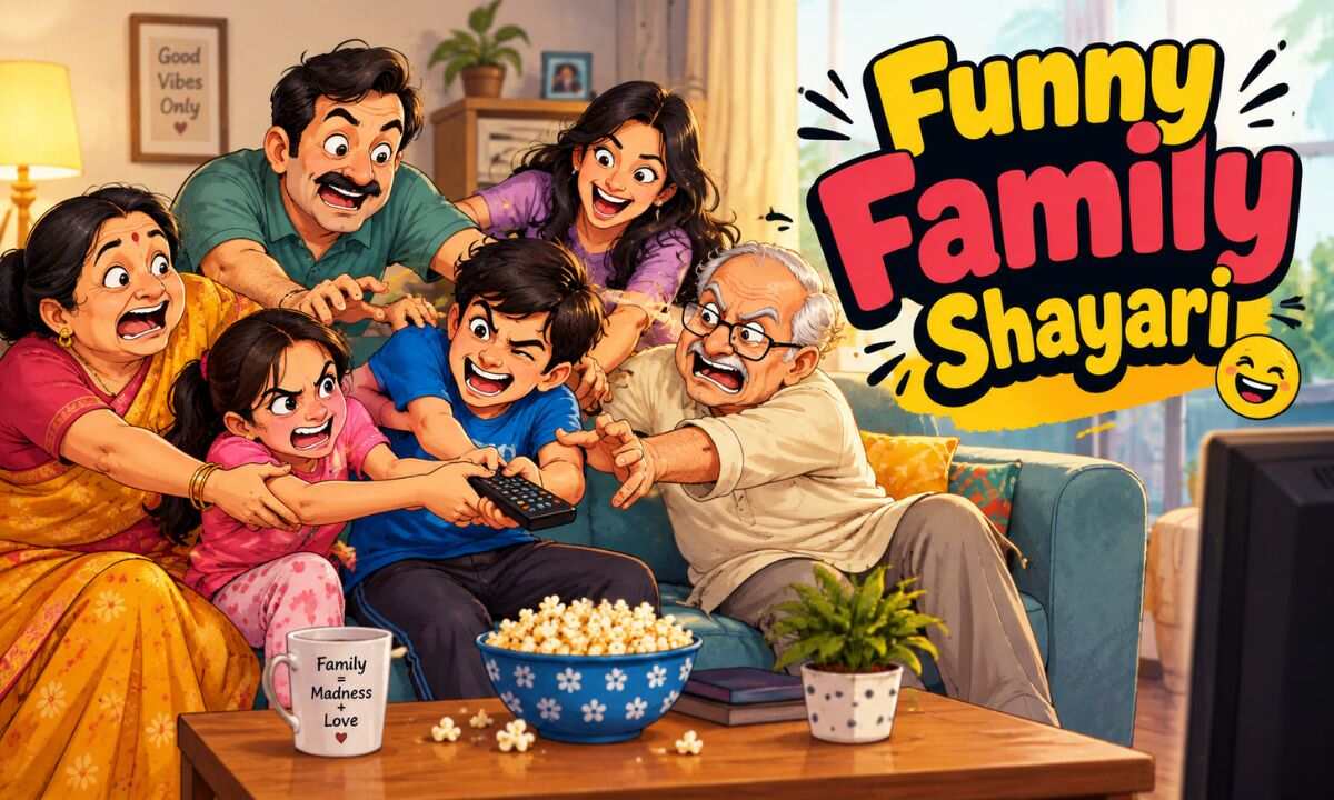 Funny Family Shayari