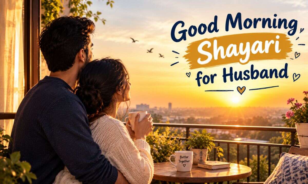 Good Morning Shayari for Husband