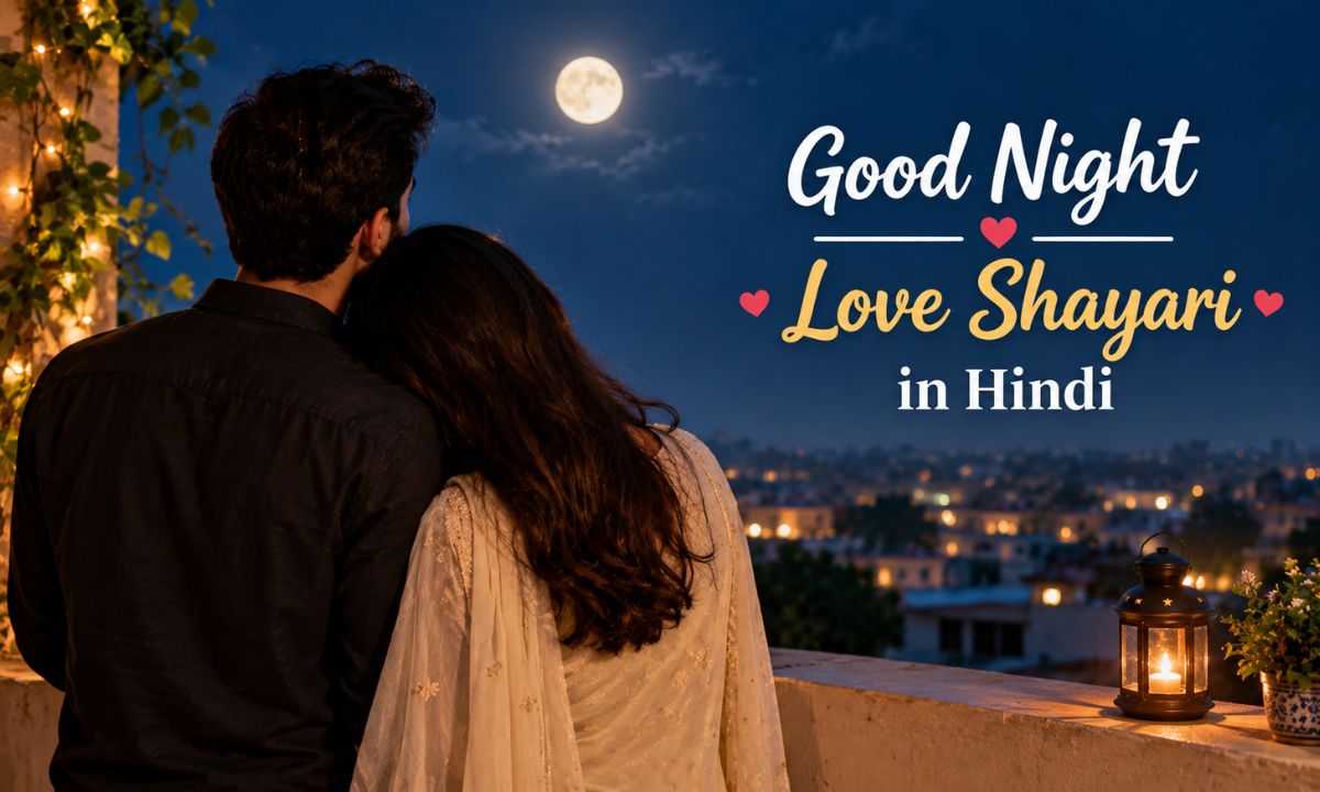 Good Night Love Shayari in Hindi
