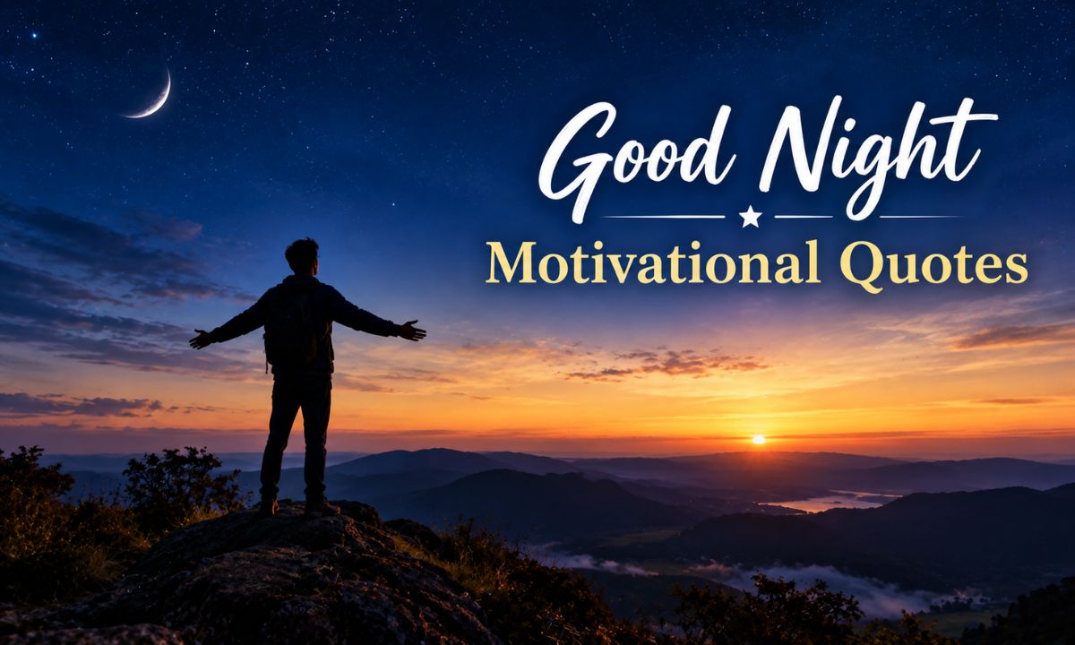 Good Night Motivational Quotes