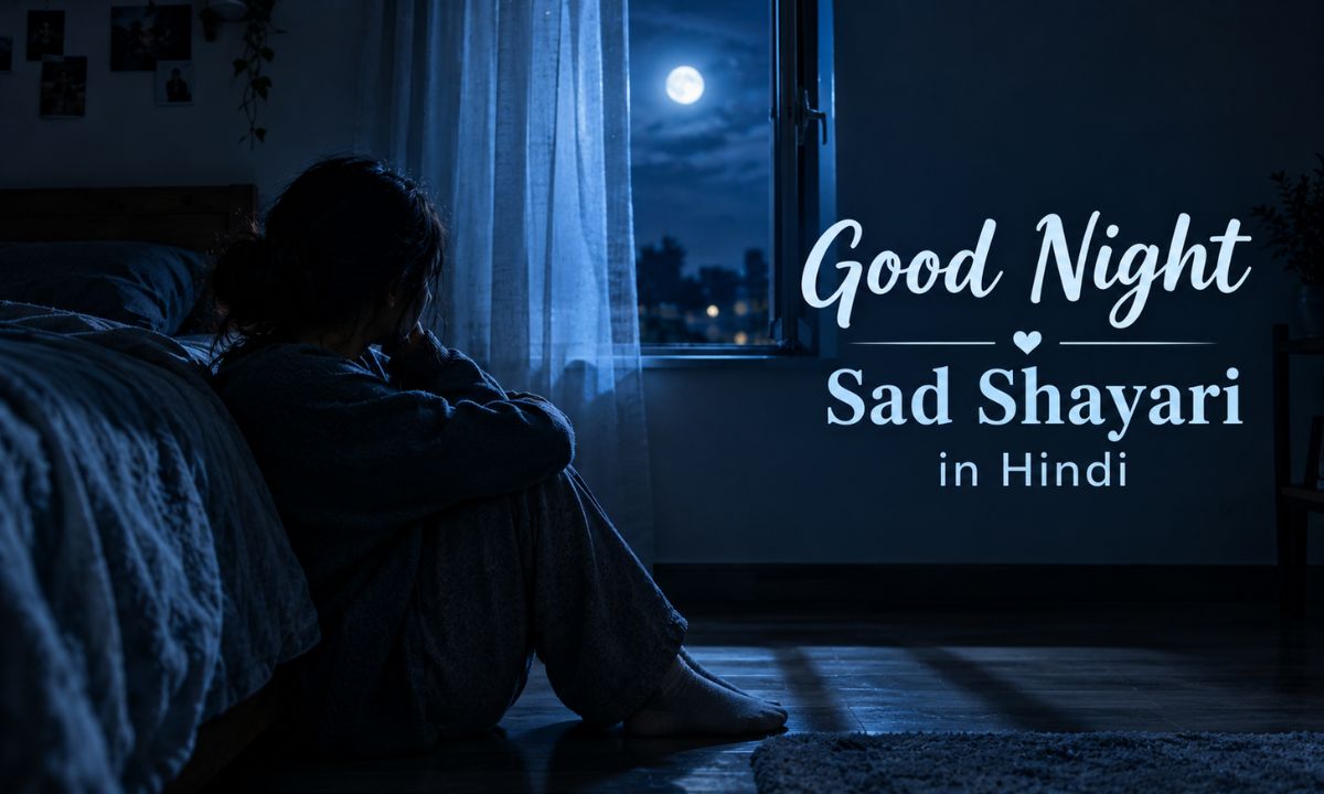 Good Night Sad Shayari in Hindi