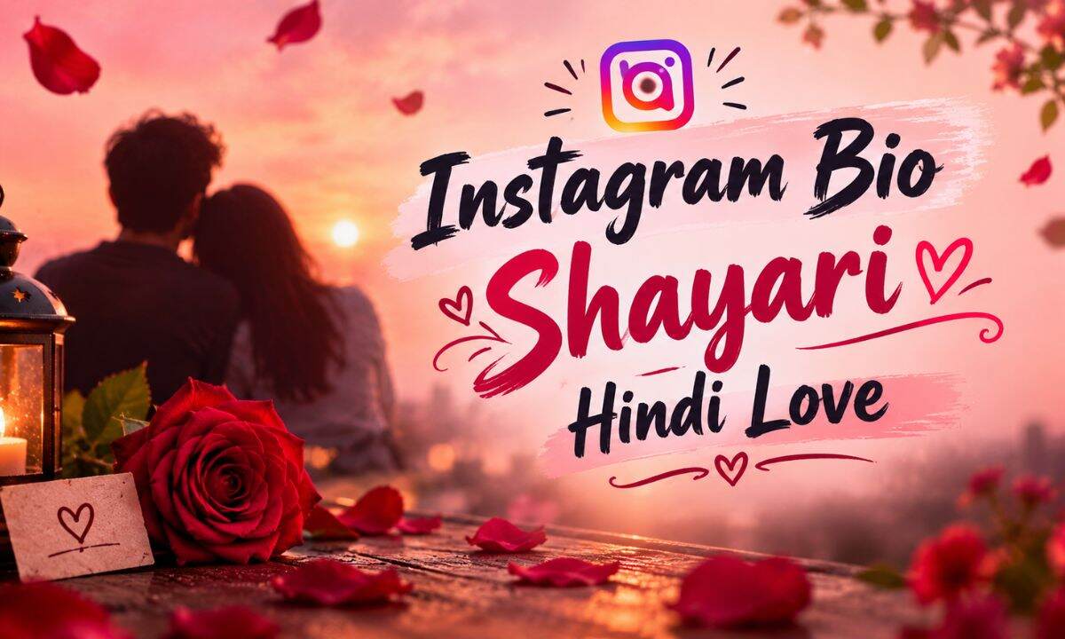 Instagram Bio Shayari Hindi Love