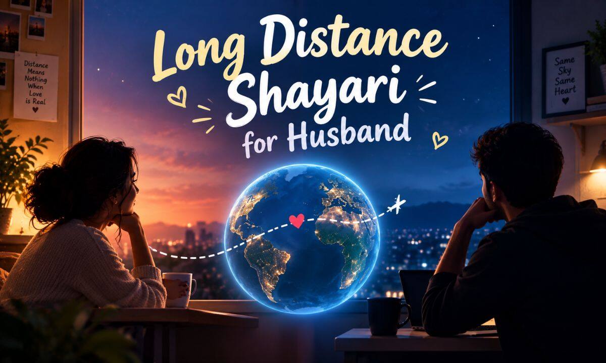 Long Distance Shayari for Husband