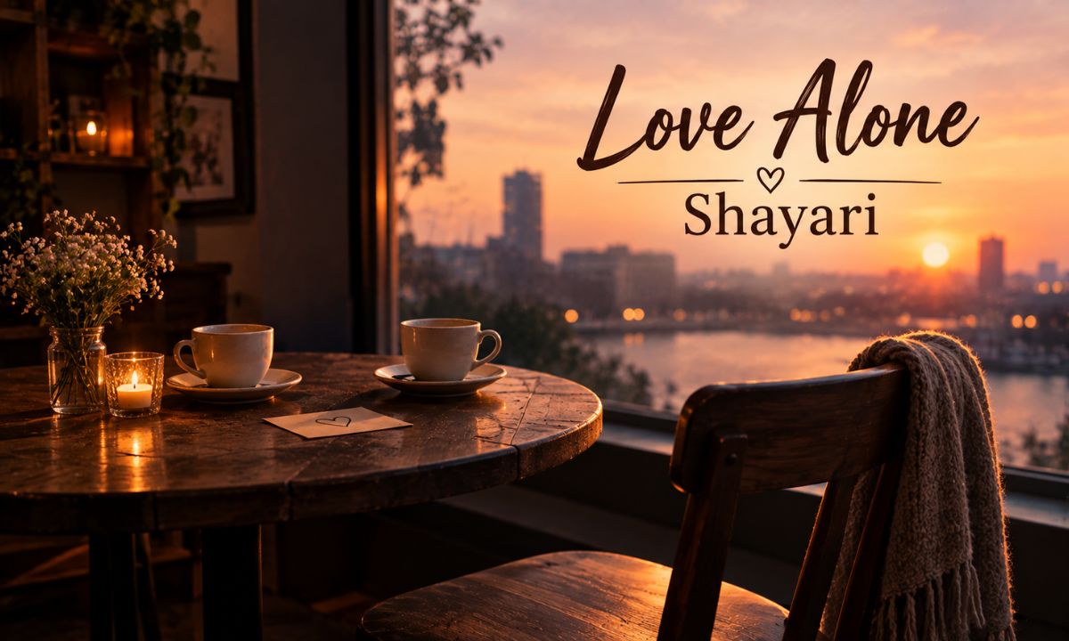 Love Alone Shayari
