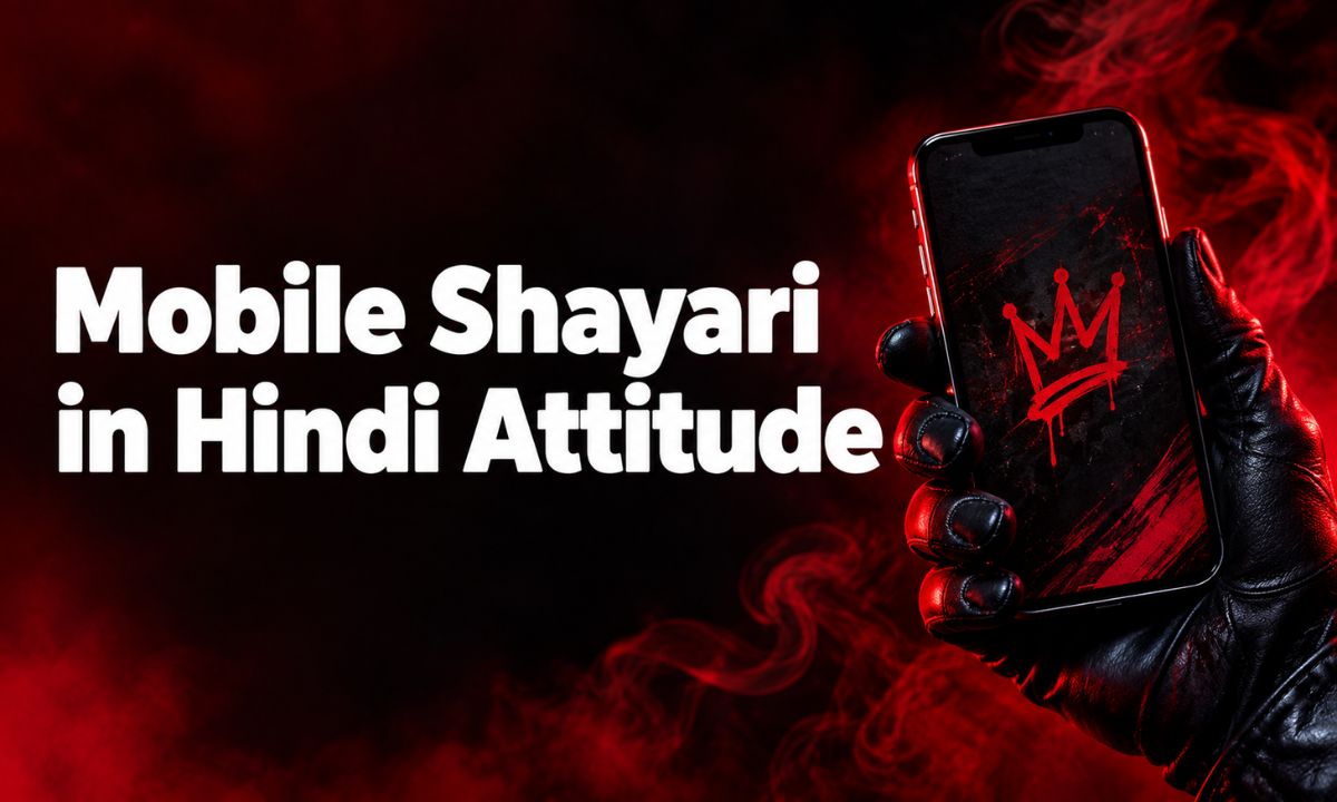 Mobile Shayari in Hindi Attitude