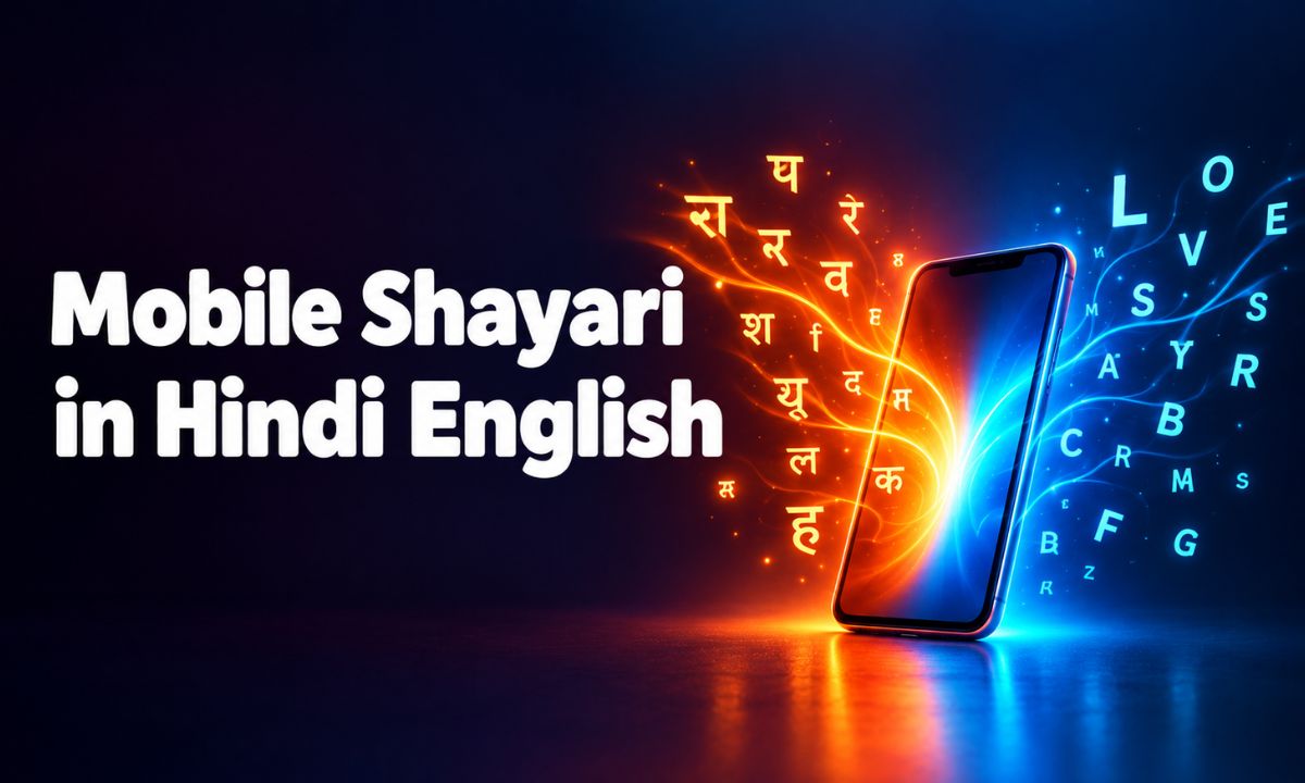 Mobile Shayari in Hindi English