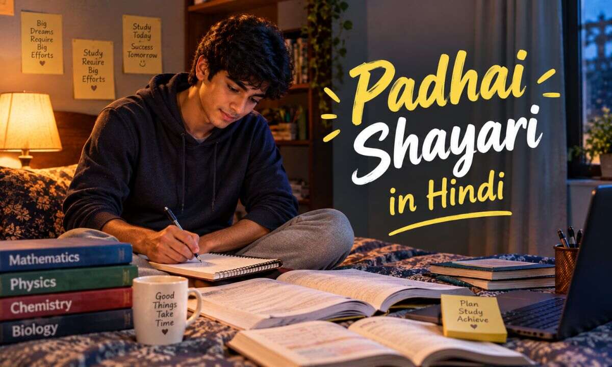 Padhai Shayari in Hindi