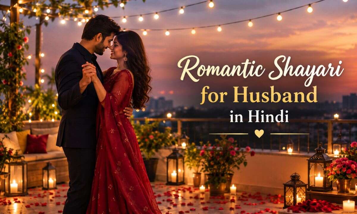 Romantic Shayari for Husband in Hindi