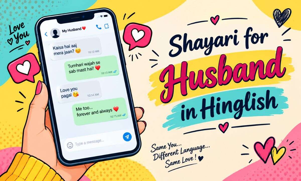 Shayari for Husband in Hinglish