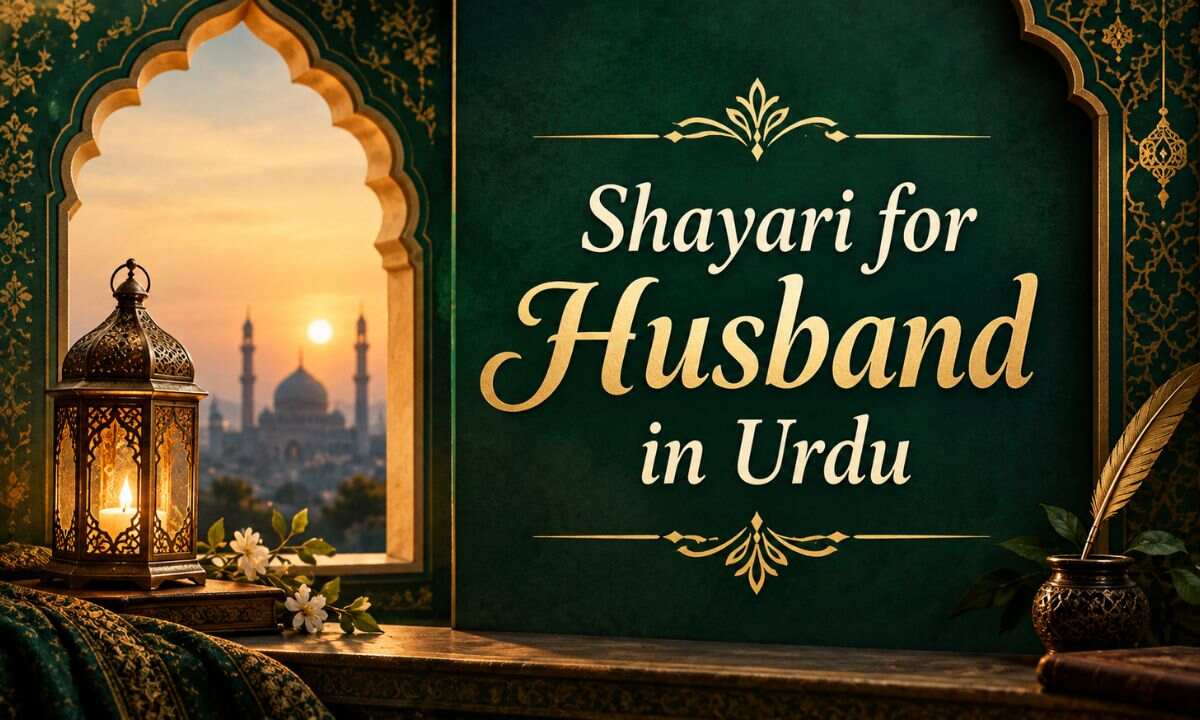 Shayari for Husband in Urdu