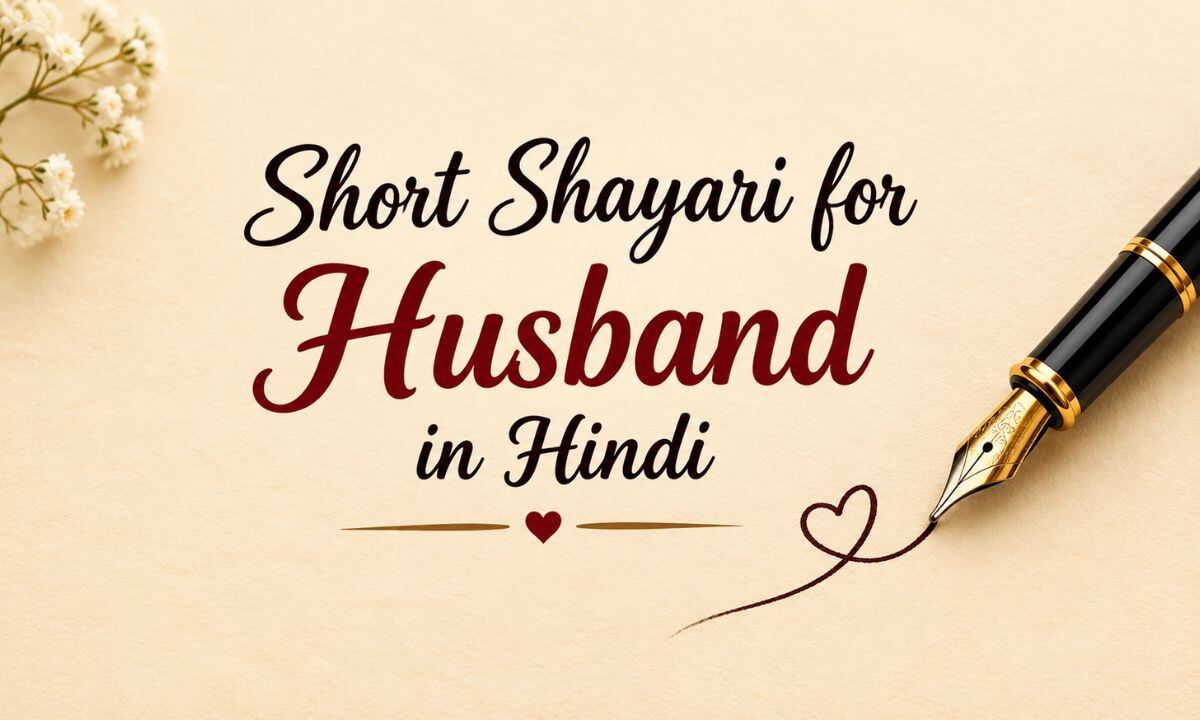 Short Shayari for Husband in Hindi