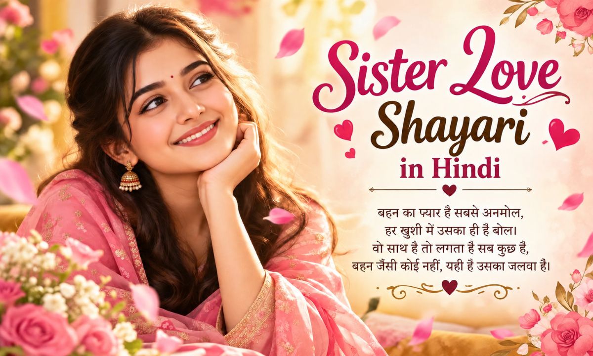 Sister Love Shayari in Hindi