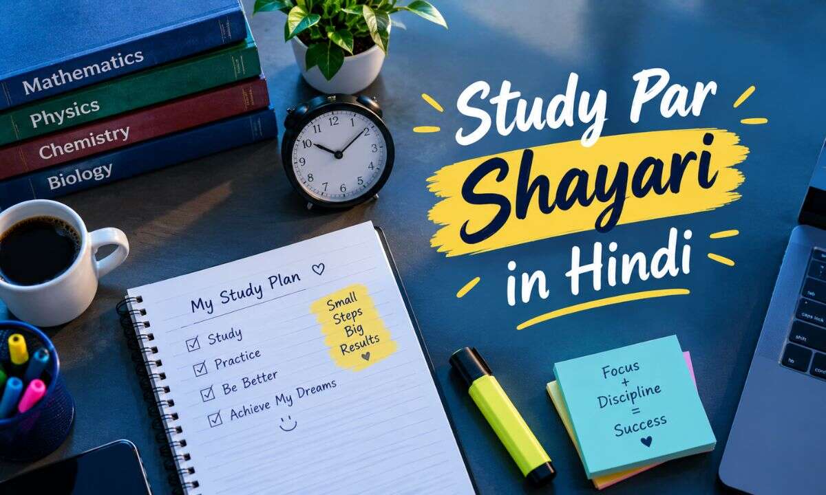 Study Par Shayari in Hindi