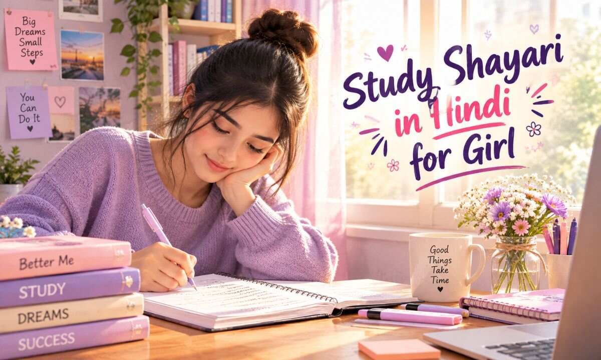 Study Shayari in Hindi for Girl