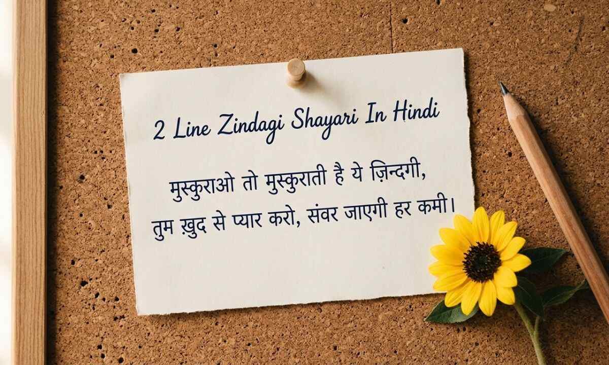 2 Line Zindagi Shayari In Hindi