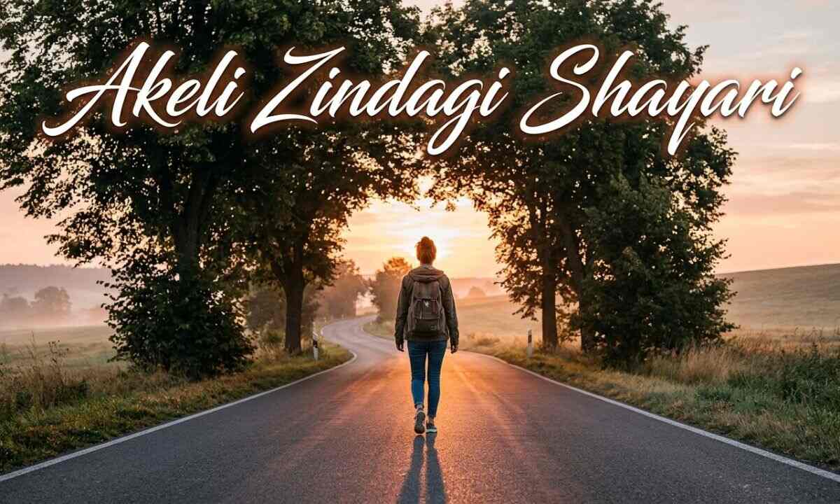 Akeli Zindagi Shayari