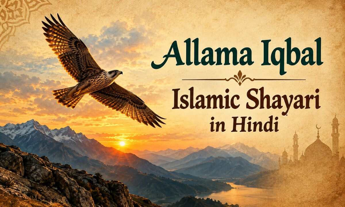 Allama Iqbal Islamic Shayari in Hindi
