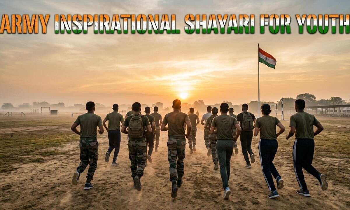 Army Inspirational Shayari for Youth
