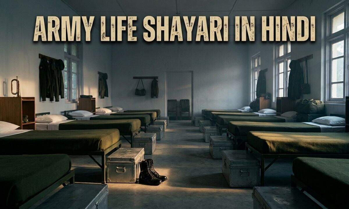 Army Life Shayari in Hindi