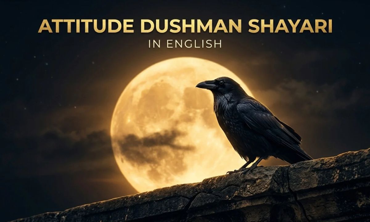 Attitude Dushman Shayari in English