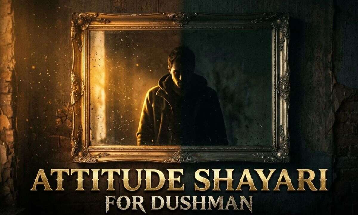 Attitude Shayari for Dushman