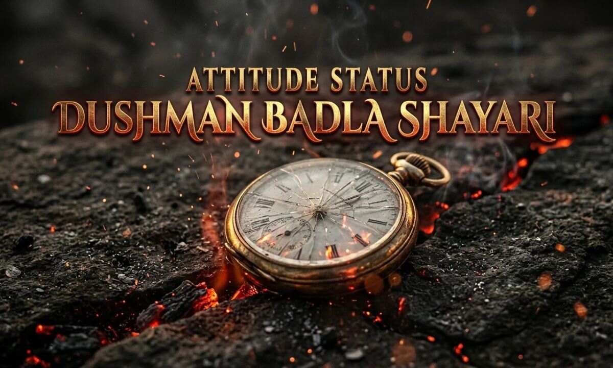 Attitude Status Dushman Badla Shayari