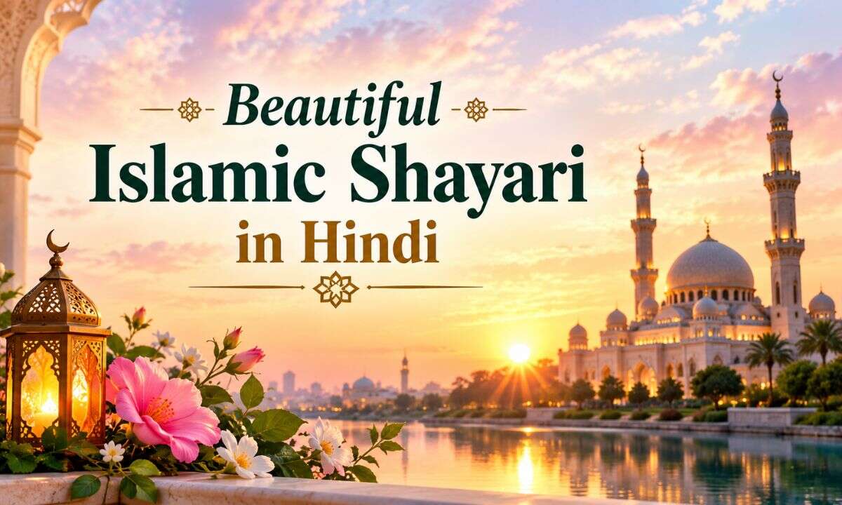 Beautiful Islamic Shayari in Hindi