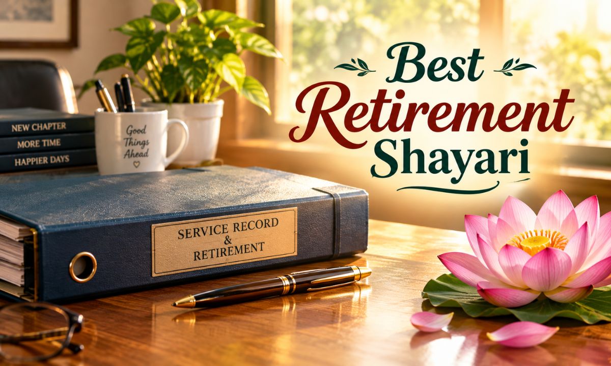Best Retirement Shayari
